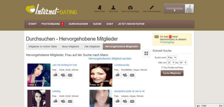 Dating börse schweiz